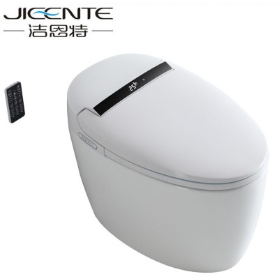 automatic sensor flushing and open electric one piece smart bidet toilet