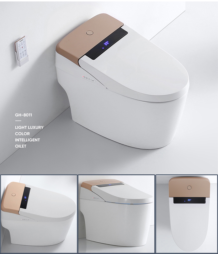 One-piece Electronic Sanitary Ware Automatic Operation intelligent bidet Toilet